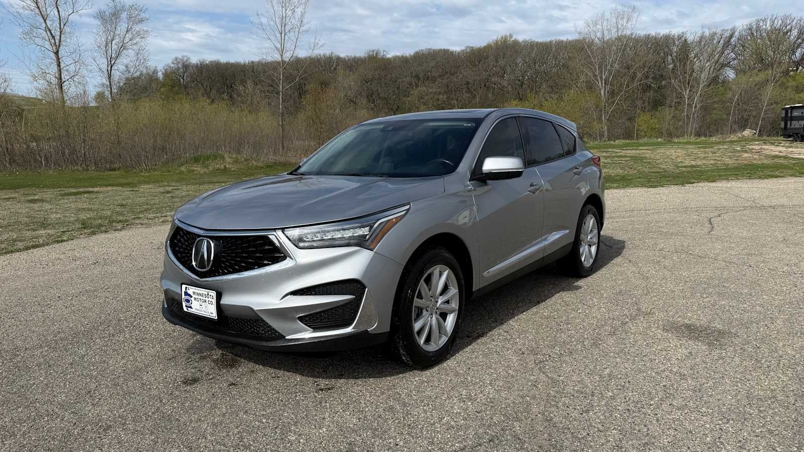 2021 Acura RDX BASE in Silver — front three-quarter view
